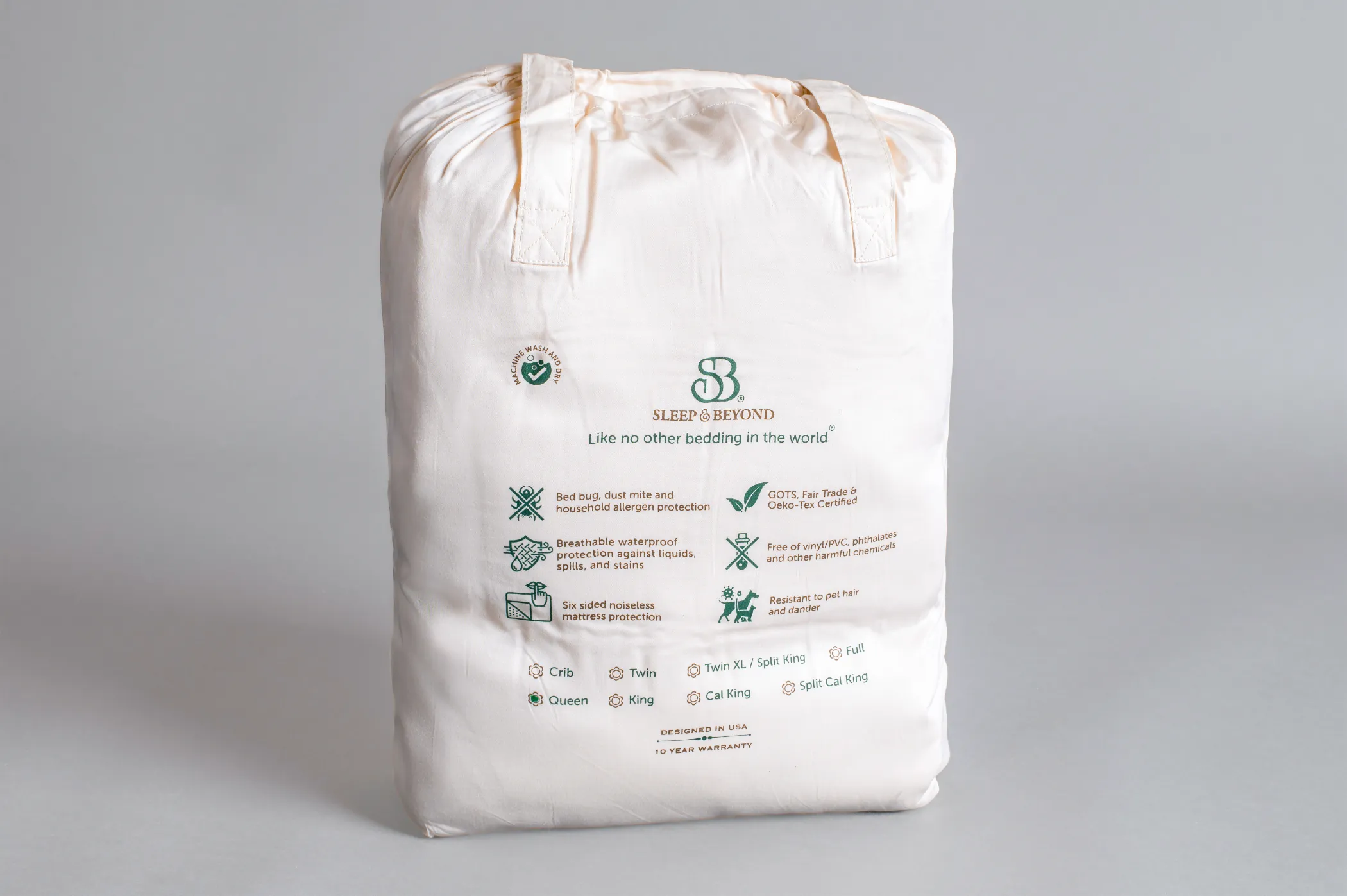 Don't Panic It's Organic Waterproof Mattress Encasement - Image 7